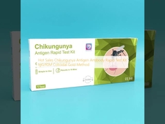 Hot Sales Chikungunya Antigen Antilichaam Snelle Test Kit IgG/IGM Colloïdaal Goud Methode